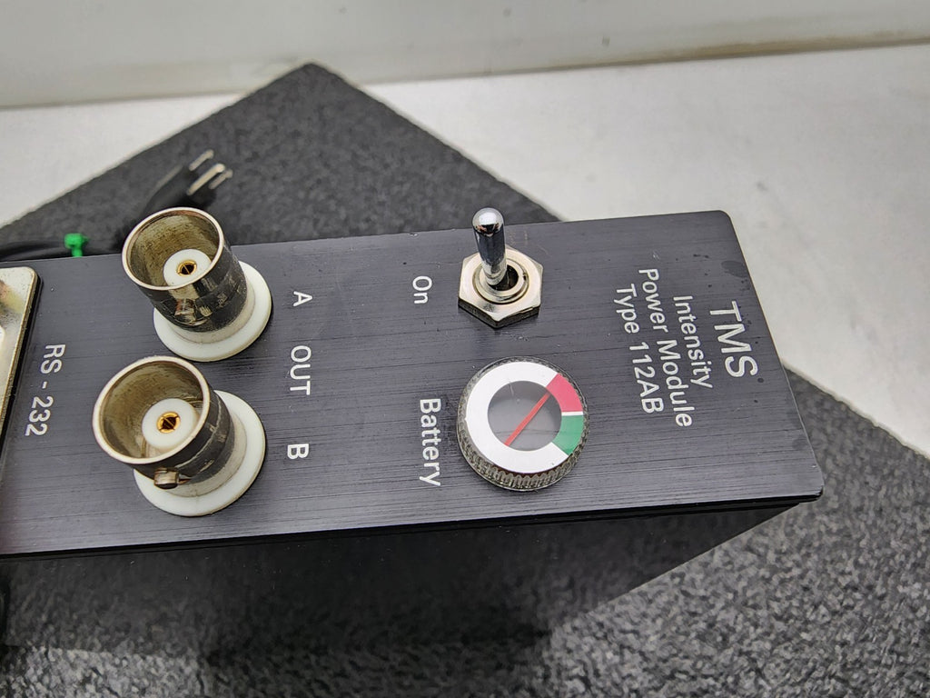 TMS Intensity Power Module 112AB Probe Input Dual BNC Output Battery Pack Option