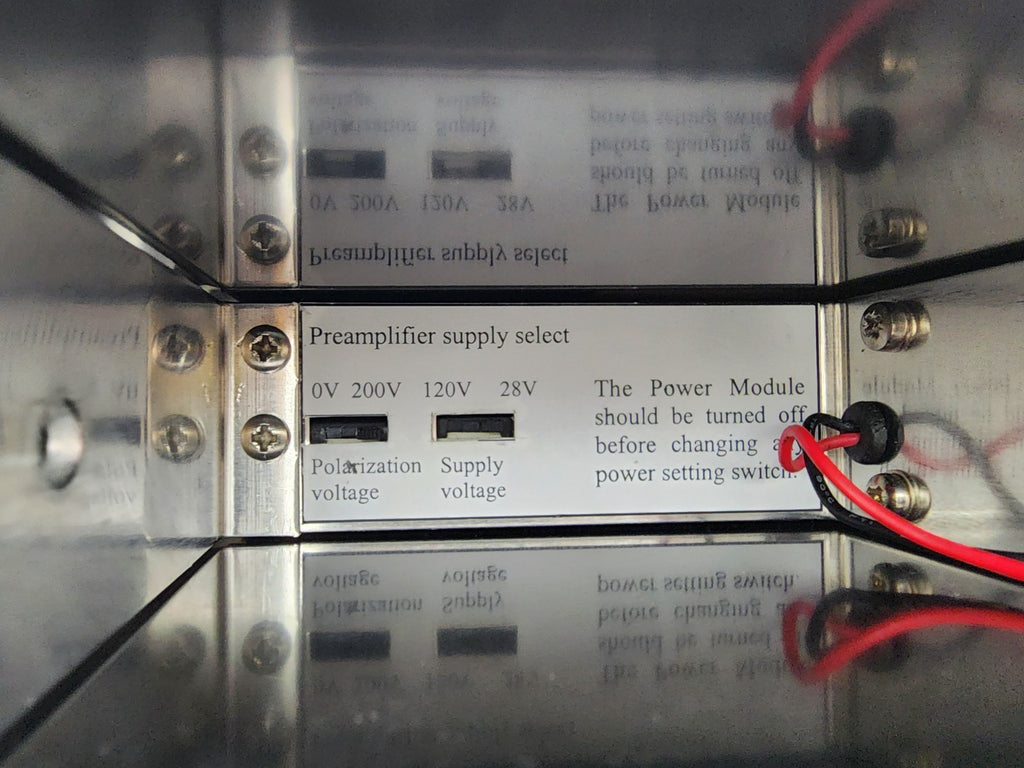 TMS Intensity Power Module 112AB Probe Input Dual BNC Output Battery Pack Option