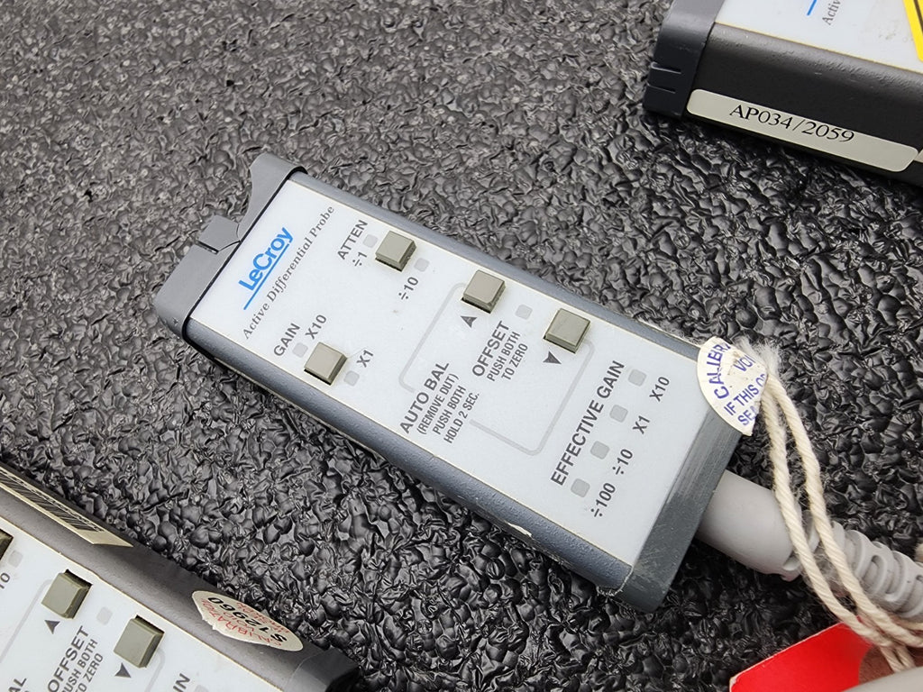 Lot of 4x LeCroy AP033 AP034 Active Differential Probe For Parts or Repair