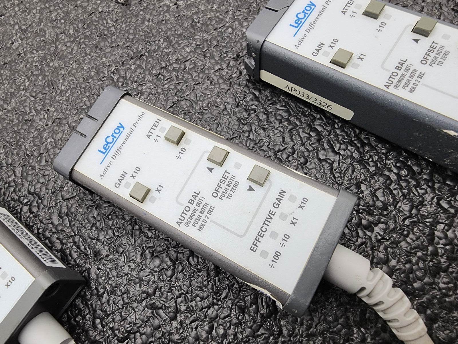 Lot of 4x LeCroy AP033 AP034 Active Differential Probe For Parts or Repair