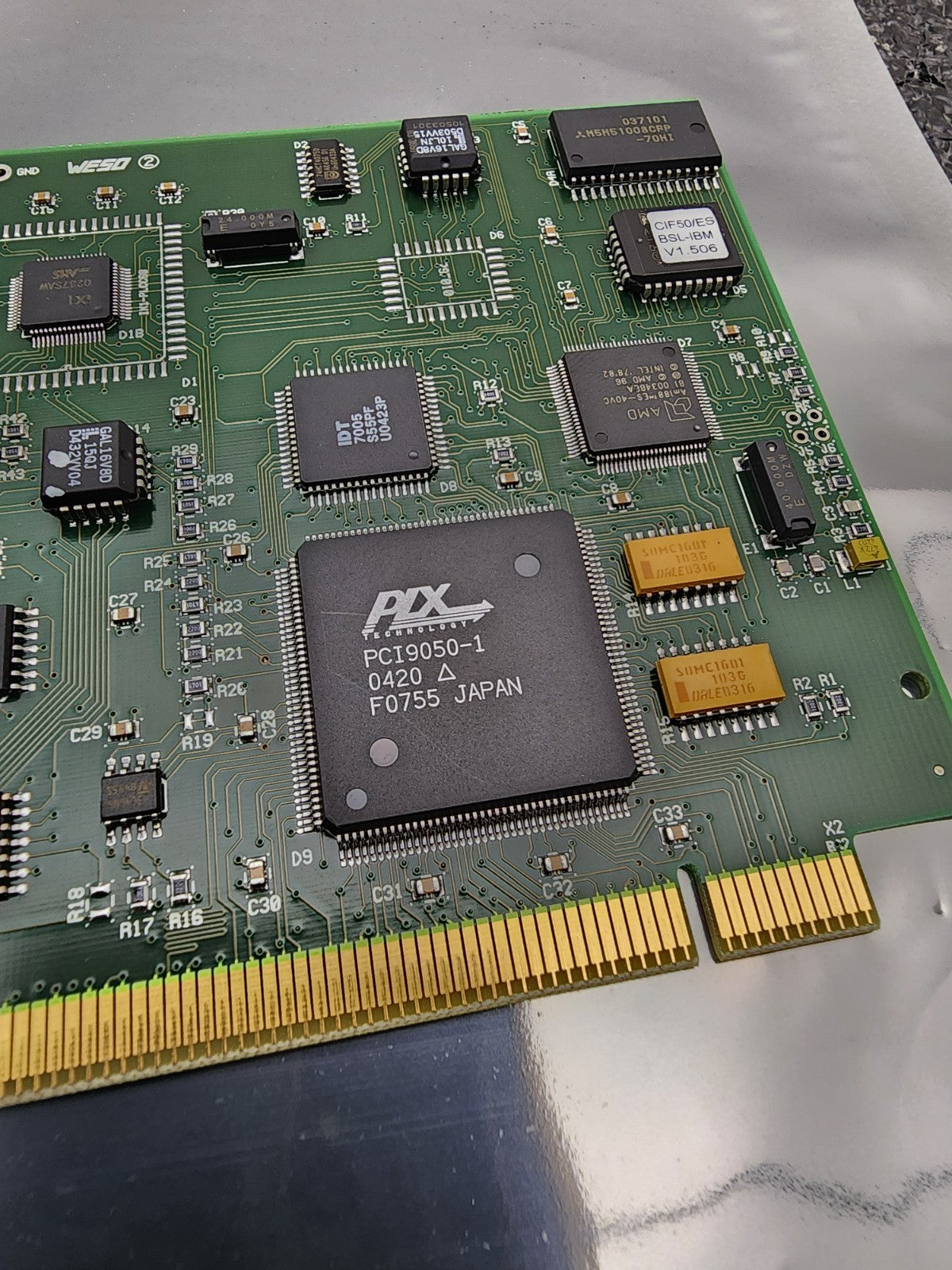 CIF50/ES BSL-IBM Hilscher Computer PCI  interface board L9820012 V1.506 SMSI Lic