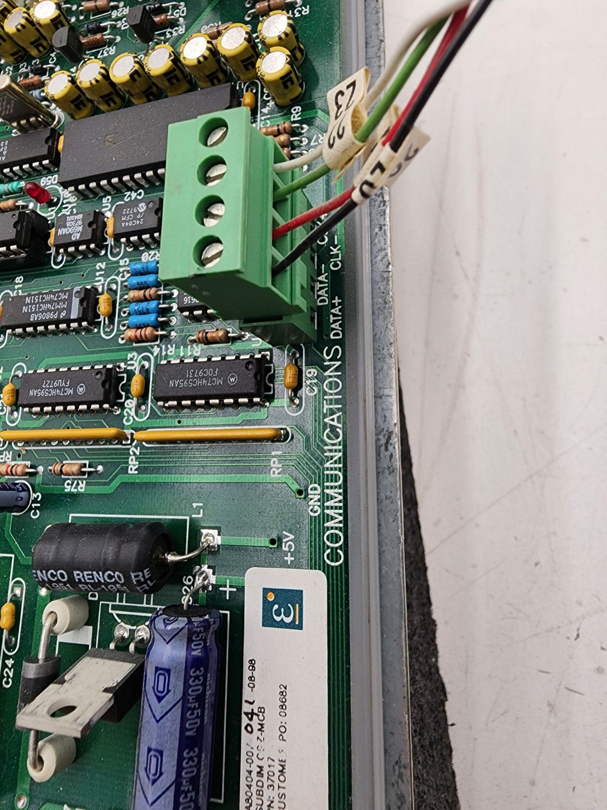 Cincinnati Sub-Zero CSZ ZH-8-1-H/AC Main Control Circuit Board A80404-00