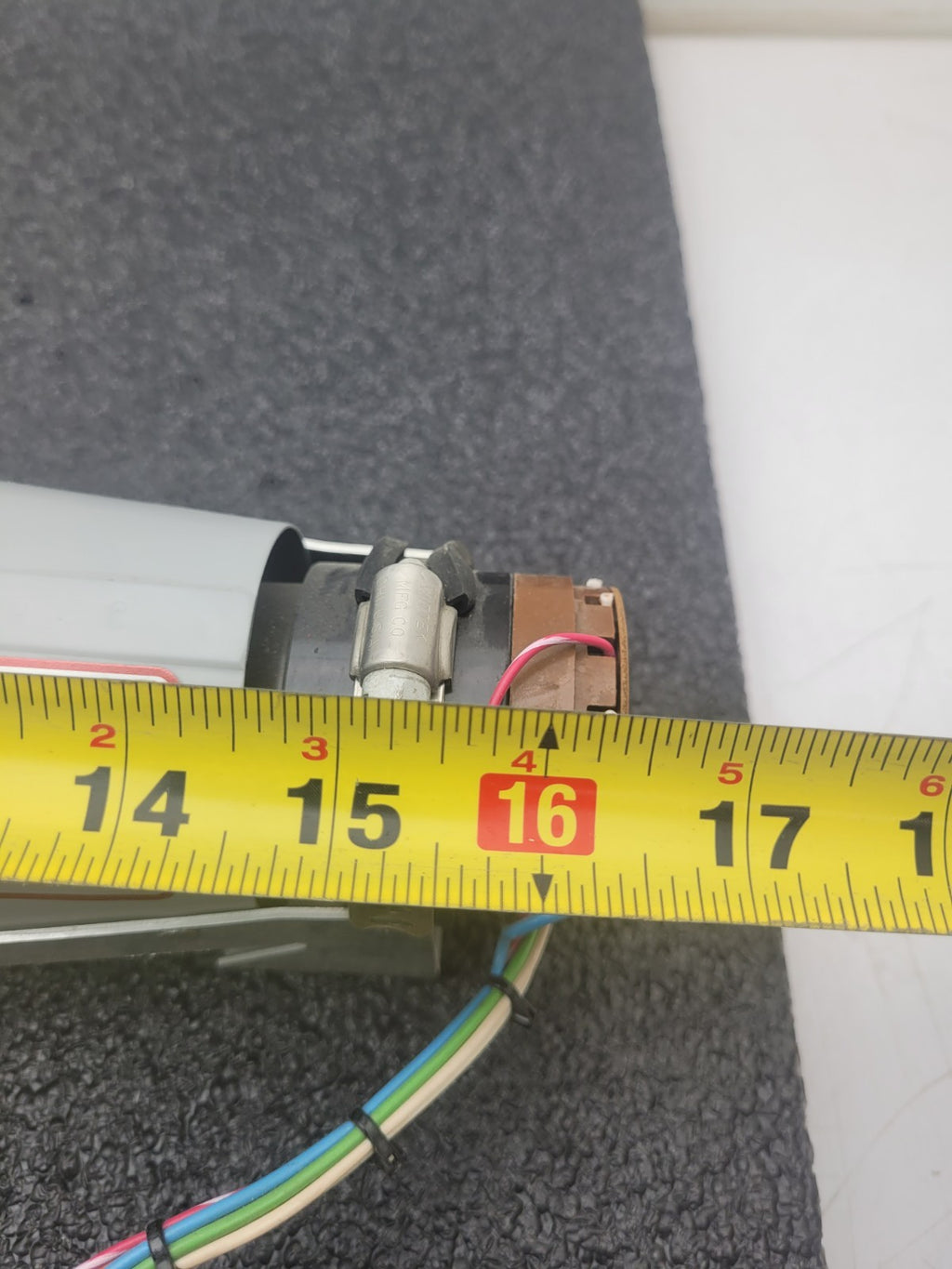 Vintage Round 5.75" HP Hewlett Packard Oscilloscope Cathode Ray Tube CRT