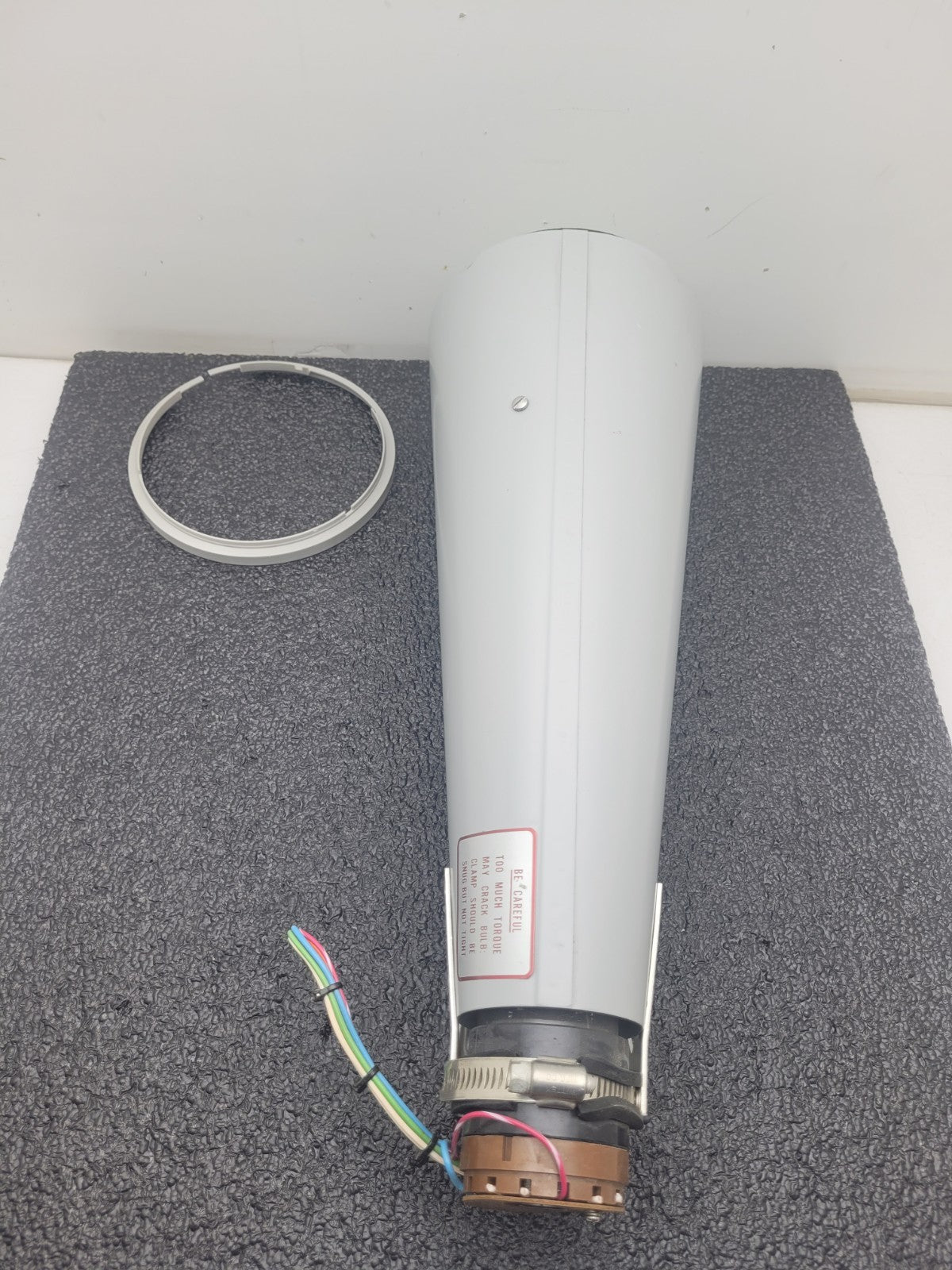 Vintage Round 5.75" HP Hewlett Packard Oscilloscope Cathode Ray Tube CRT