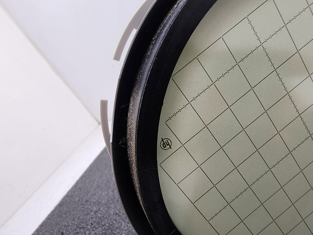 Vintage Round 5.75" HP Hewlett Packard Oscilloscope Cathode Ray Tube CRT