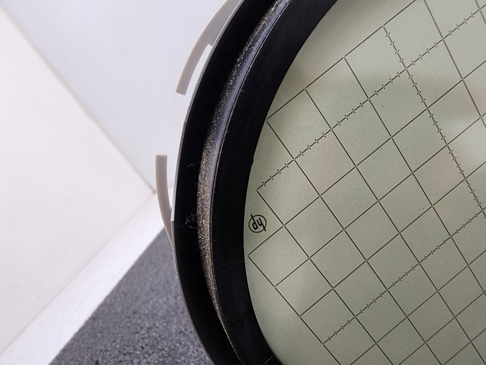 Vintage Round 5.75" HP Hewlett Packard Oscilloscope Cathode Ray Tube CRT