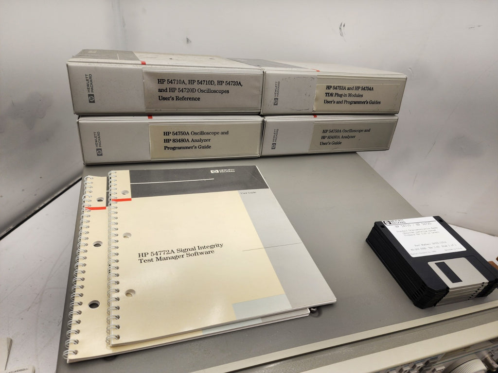 HP AGILENT 54750A 54754A 2CH 18GHz Differential TDR  54751A 20Ghz From HP Lab