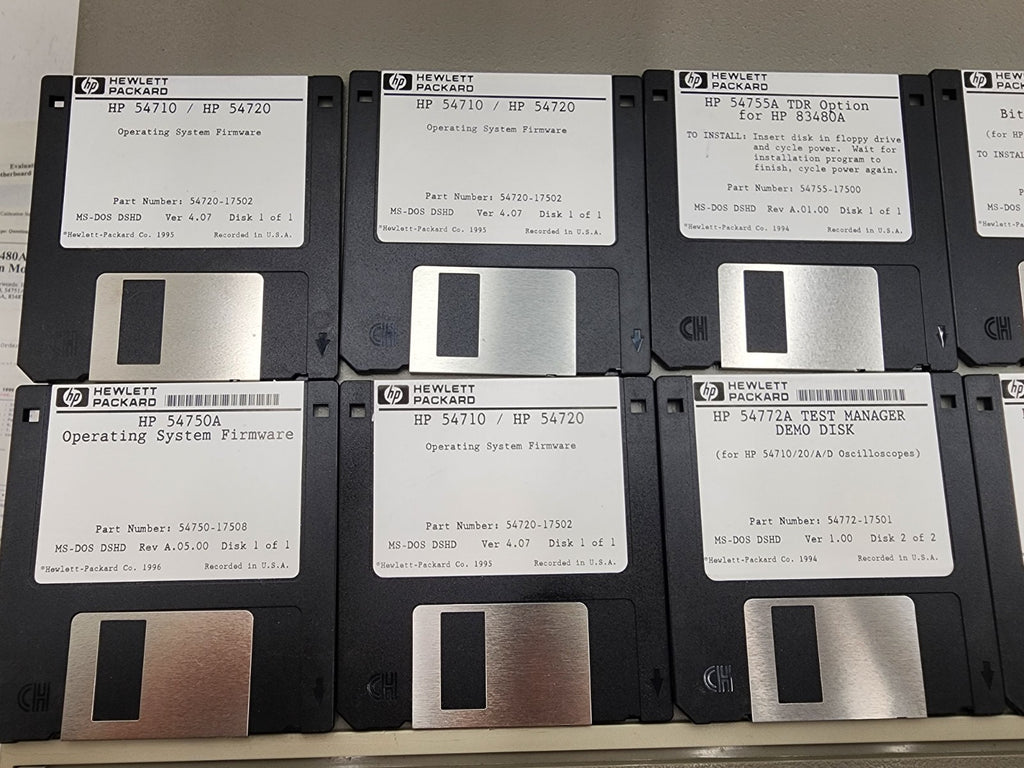 HP AGILENT 54750A 54754A 2CH 18GHz Differential TDR  54751A 20Ghz From HP Lab