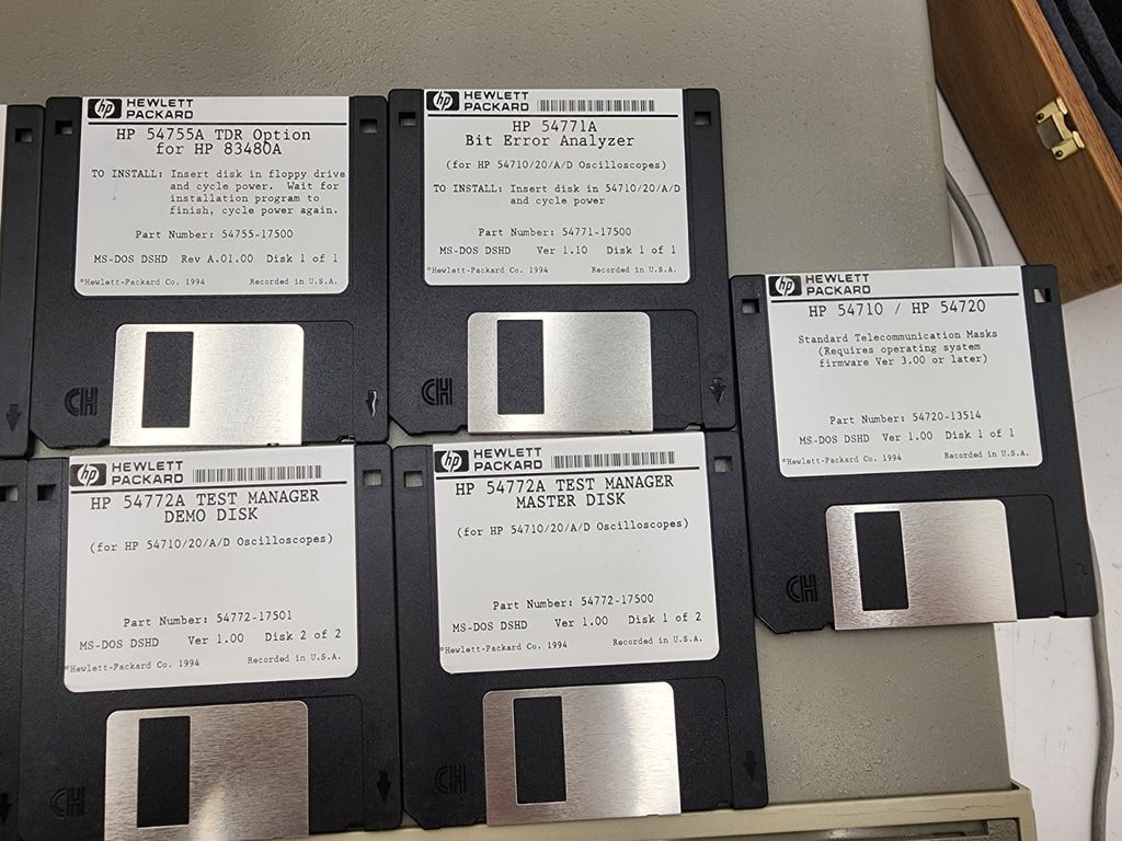 HP AGILENT 54750A 54754A 2CH 18GHz Differential TDR  54751A 20Ghz From HP Lab