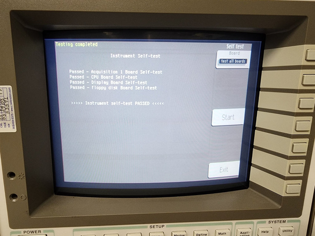 HP AGILENT 54750A 54754A 2CH 18GHz Differential TDR  54751A 20Ghz From HP Lab