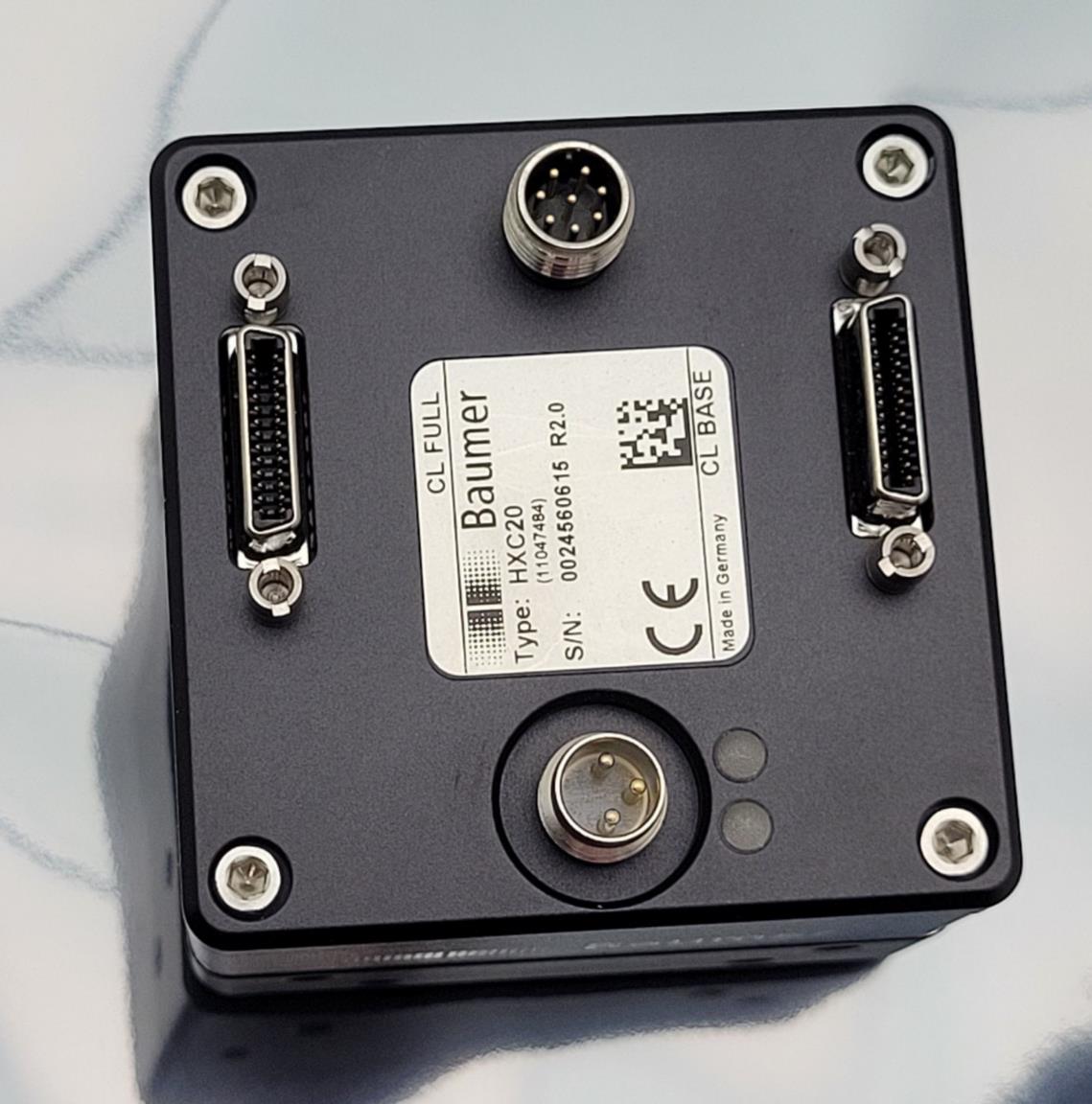 Baumer HXC20 Monochrome High-Speed Industrial Camera 2MP Camera Link