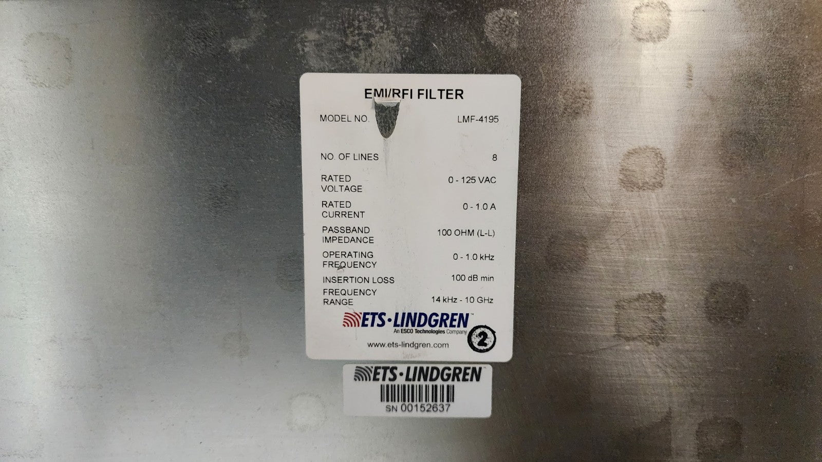 ETS-Lindgren AMS-8923-150 4G Anechoic RF Chamber 4m (156") Cube + Halo Antenna