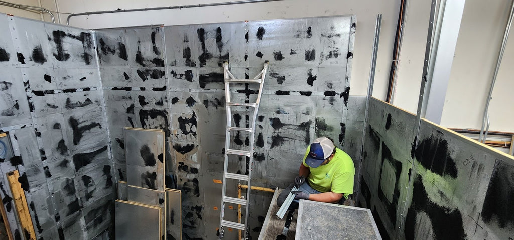 ETS-Lindgren AMS-8923-150 4G Anechoic RF Chamber 4m (156") Cube + Halo Antenna