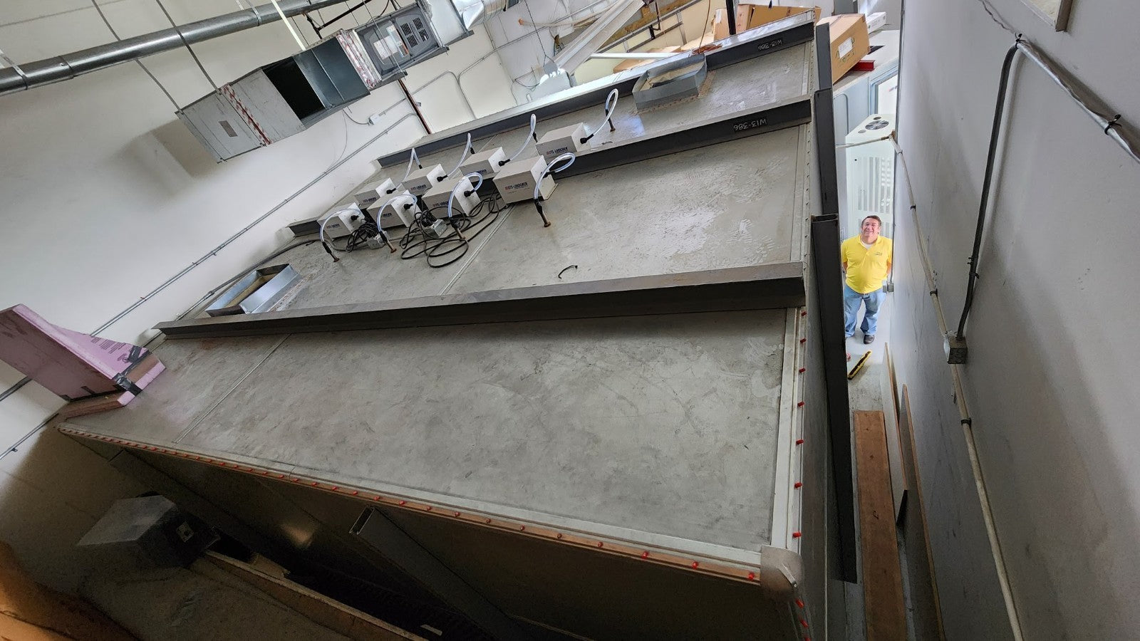 ETS-Lindgren AMS-8923-150 4G Anechoic RF Chamber 4m (156") Cube + Halo Antenna