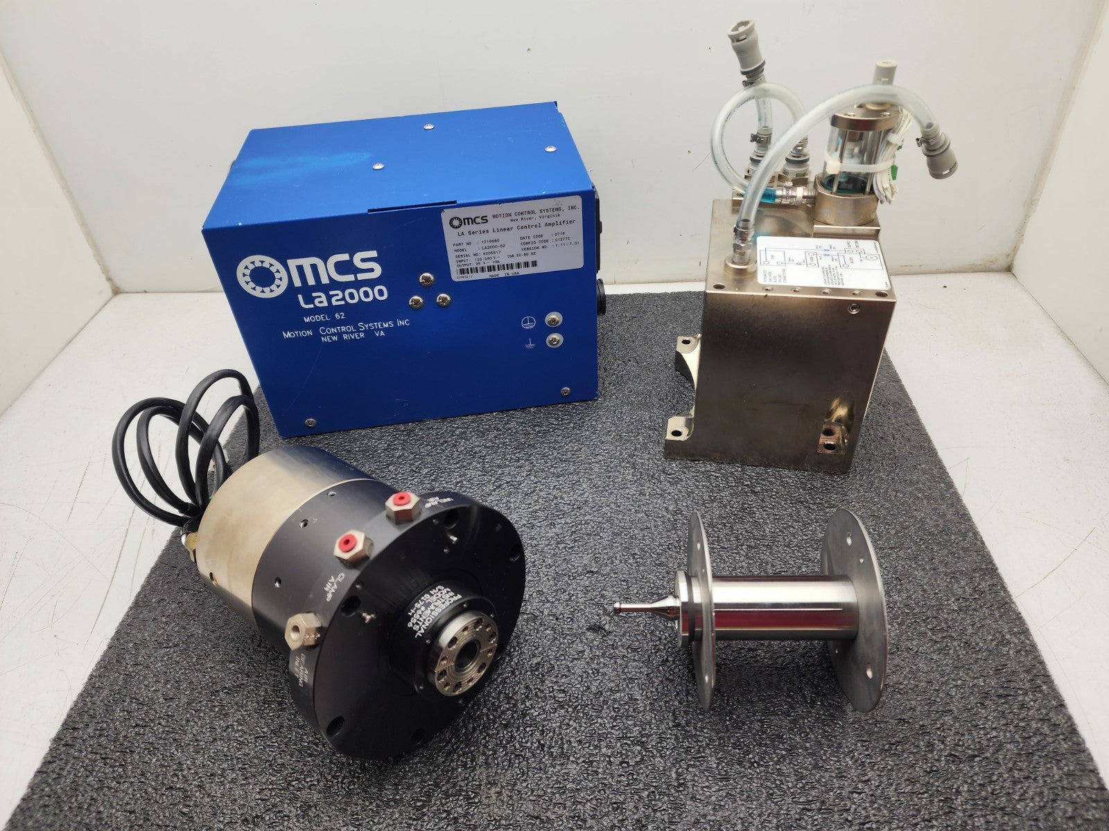 Professional Instruments 6556 Air Bearing Spindle Tested Spins w/ Controller T