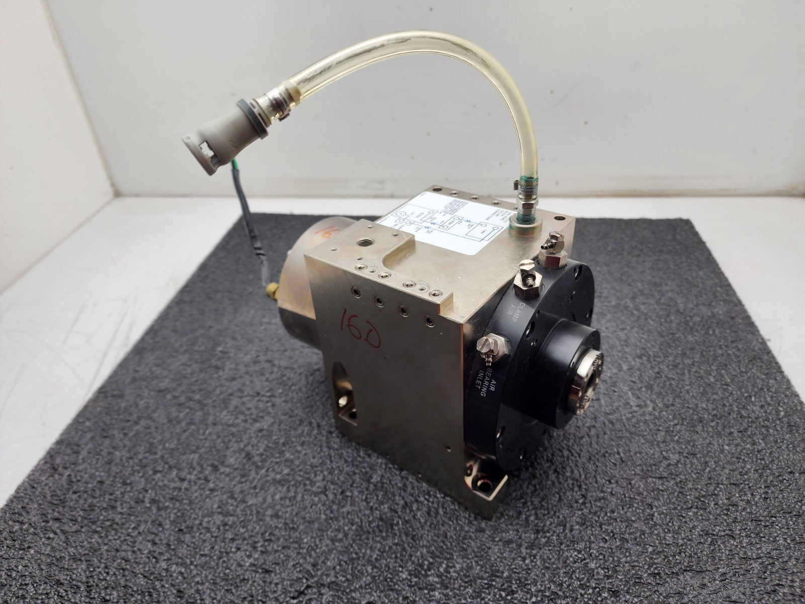 Professional Instruments ISO 3R PG Air Bearing Spindle Tested Spins Controller U