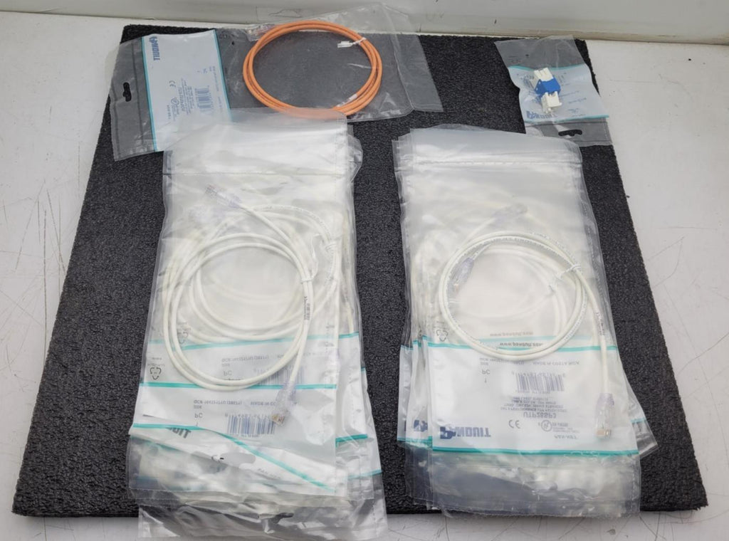 Lot 17x PANDUIT UTP28SP5OR UTP28SP3  CAT 6 Performance UTP Patch Cable 3ft 28AWG