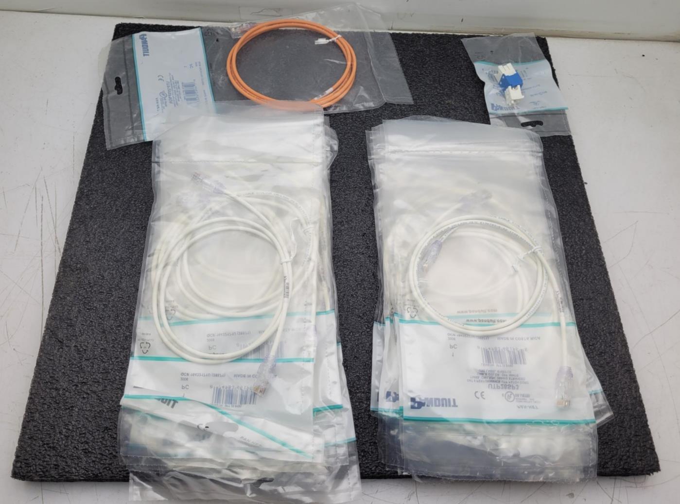 Lot 17x PANDUIT UTP28SP5OR UTP28SP3  CAT 6 Performance UTP Patch Cable 3ft 28AWG