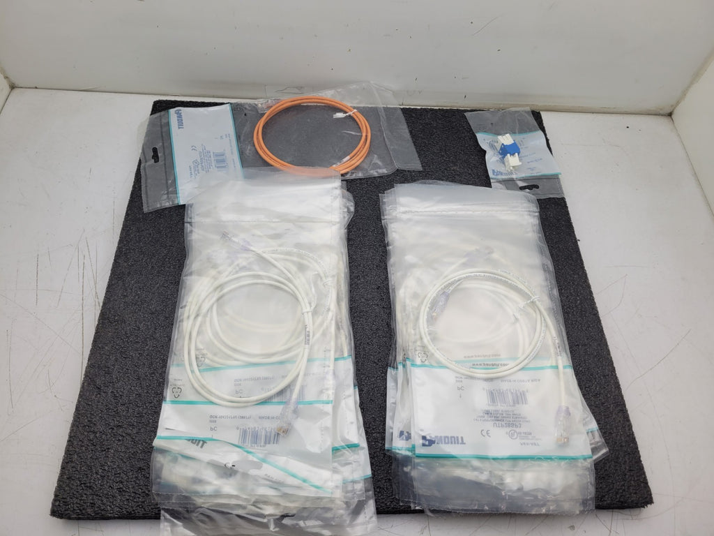 Lot 17x PANDUIT UTP28SP5OR UTP28SP3  CAT 6 Performance UTP Patch Cable 3ft 28AWG
