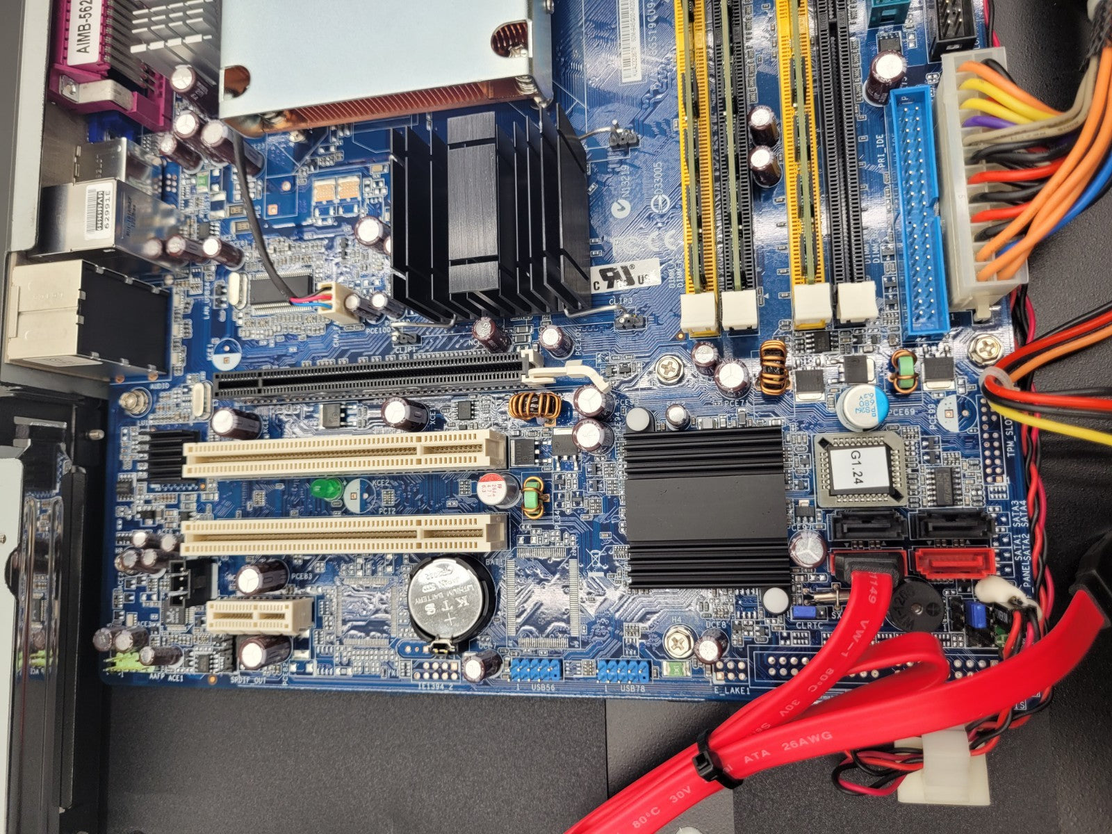 Lot of 3 ADVANTECH 08GS19CU945001 AIMB-562VG-00A1E CPU Industrial Computer