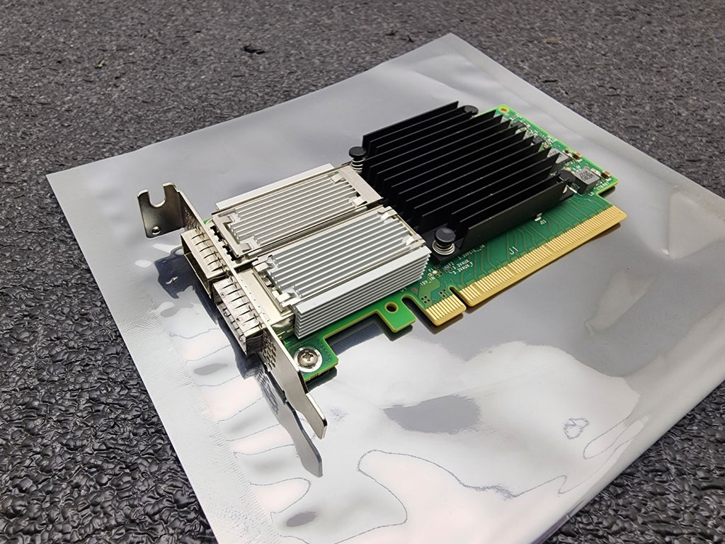 Mellanox CX516A 100GbE QSFP28 Dual Port ConnectX-5 PCIe x16 Adapter Half Height
