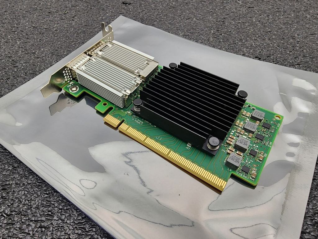 Mellanox CX516A 100GbE QSFP28 Dual Port ConnectX-5 PCIe x16 Adapter Half Height
