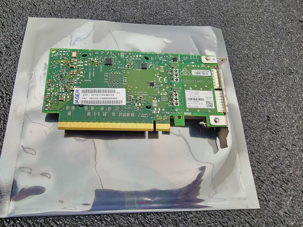 Mellanox CX516A 100GbE QSFP28 Dual Port ConnectX-5 PCIe x16 Adapter Half Height
