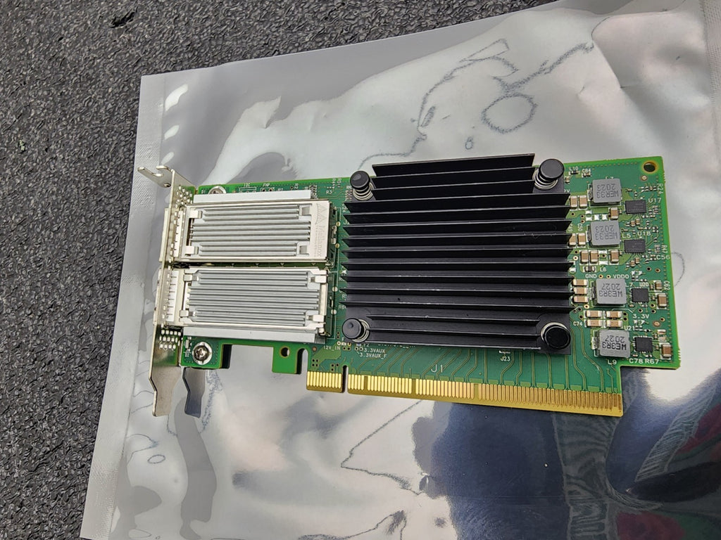 Mellanox CX516A 100GbE QSFP28 Dual Port ConnectX-5 PCIe x16 Adapter Half Height