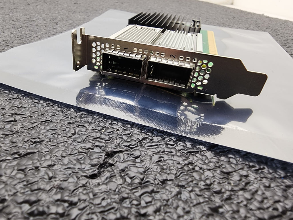 Mellanox CX516A 100GbE QSFP28 Dual Port ConnectX-5 PCIe x16 Adapter Half Height