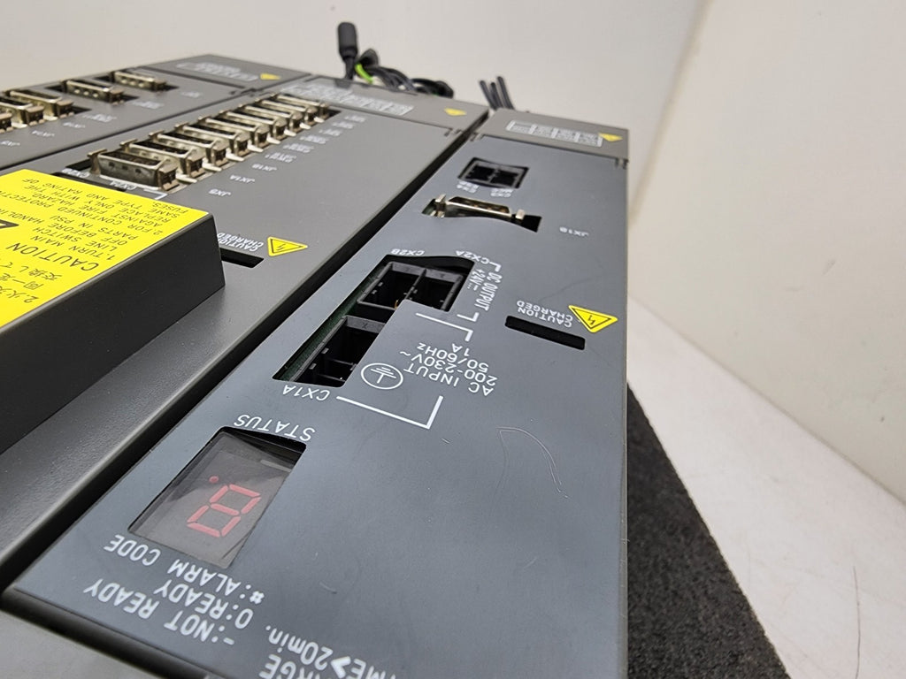 FANUC Power Supply +2 Servo Amplifiers A06B-6080-H301 A06B-6079-H101