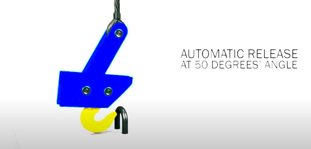 GIGASENSE IS PIAB 12 TON Automatic Safety Locking Crane Lifting Hook 300162