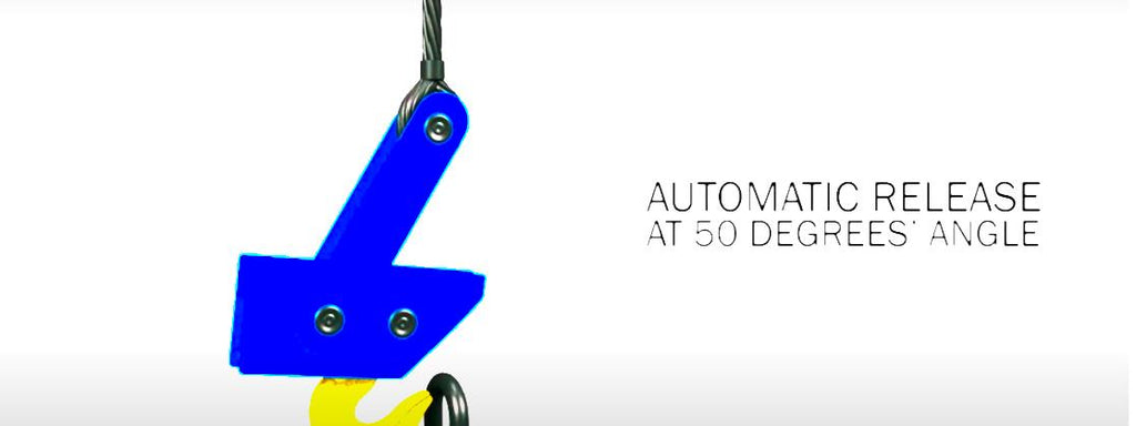 GIGASENSE IS PIAB 12 TON Automatic Safety Locking Crane Lifting Hook 300162