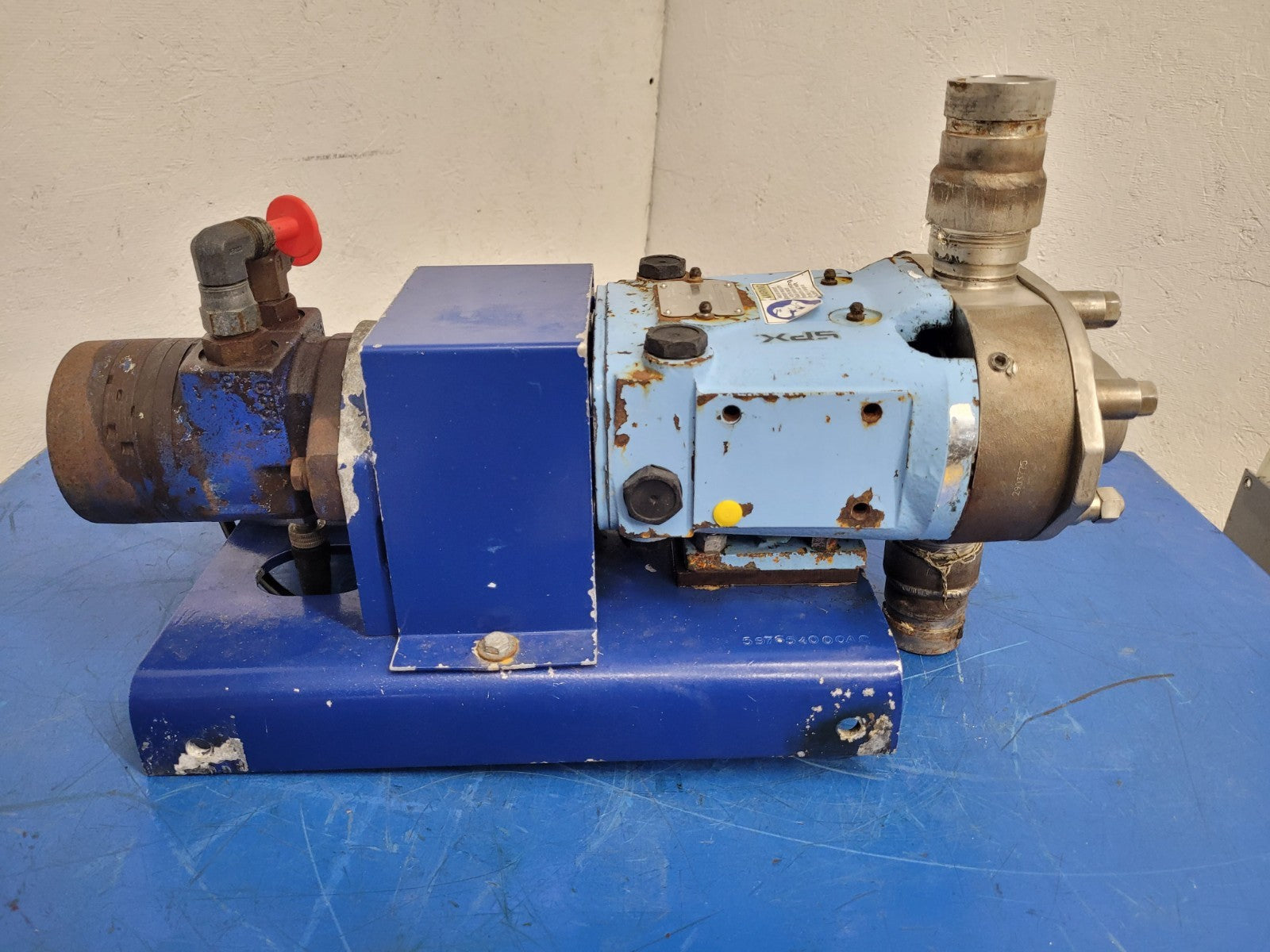 Waukesha Cherry Burrell SPX-Flow Universal 018 U1 Positive Displacement Pump PDD