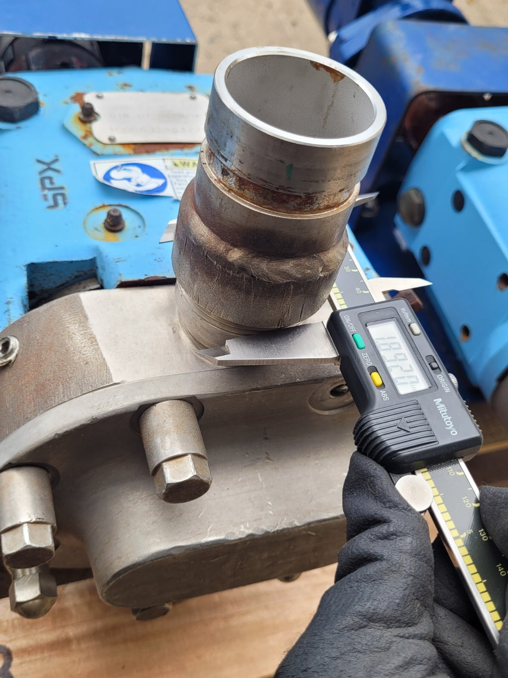 Waukesha Cherry Burrell SPX-Flow Universal 018 U1 Positive Displacement Pump PDD