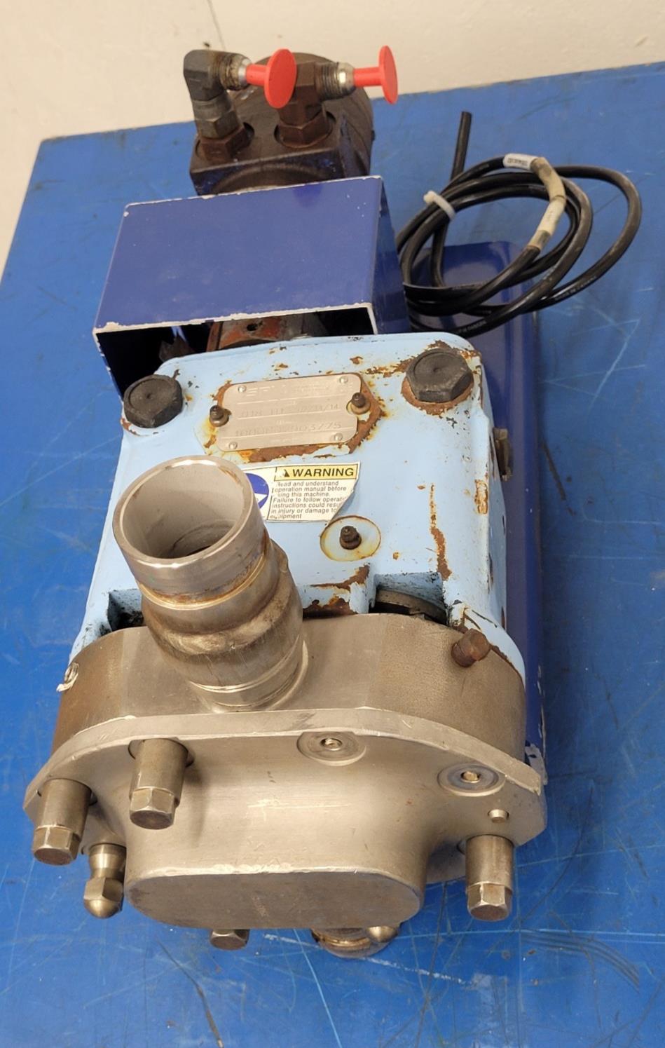 Waukesha Cherry Burrell SPX-Flow Universal 018 U1 Positive Displacement Pump PDD