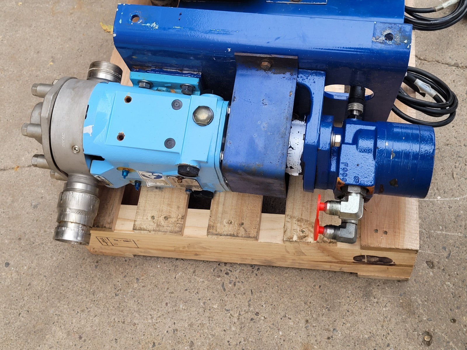 Waukesha Cherry Burrell SPX-Flow Universal 018 U1 Positive Displacement Pump PDD