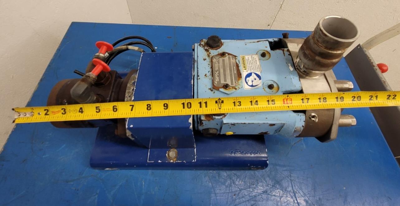 Waukesha Cherry Burrell SPX-Flow Universal 018 U1 Positive Displacement Pump PDD