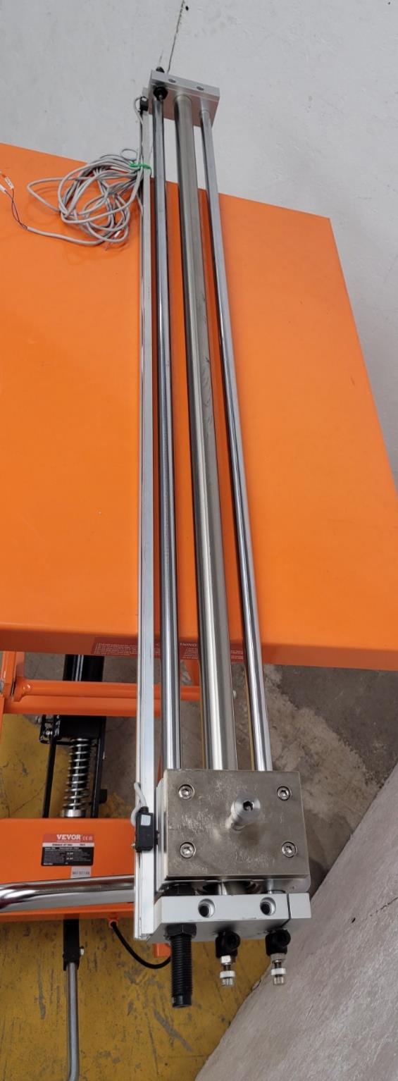 SMC Pneumatic Linear Slide Guide Rodless Cylinder NCDY2S25H-4000 40" Travel