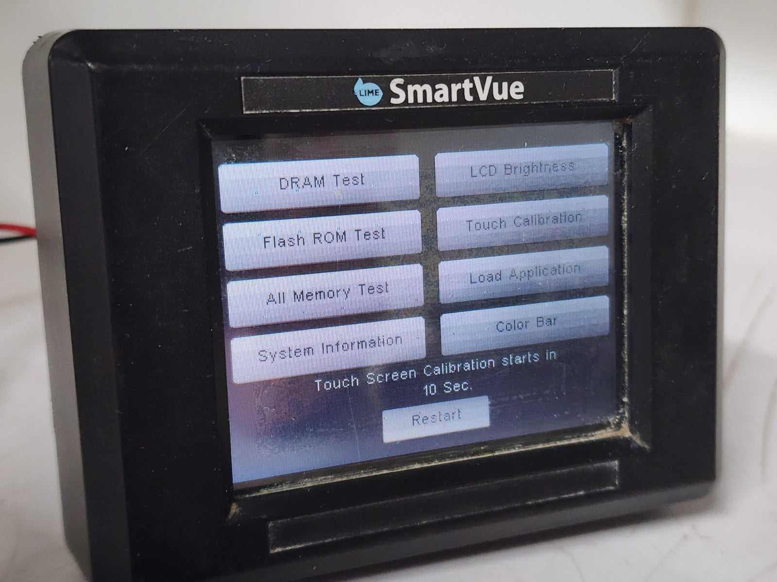 Dycor Lime SmartVue Process Monitor HMI 3.5" Touchscreen SV06156 parts/Repair