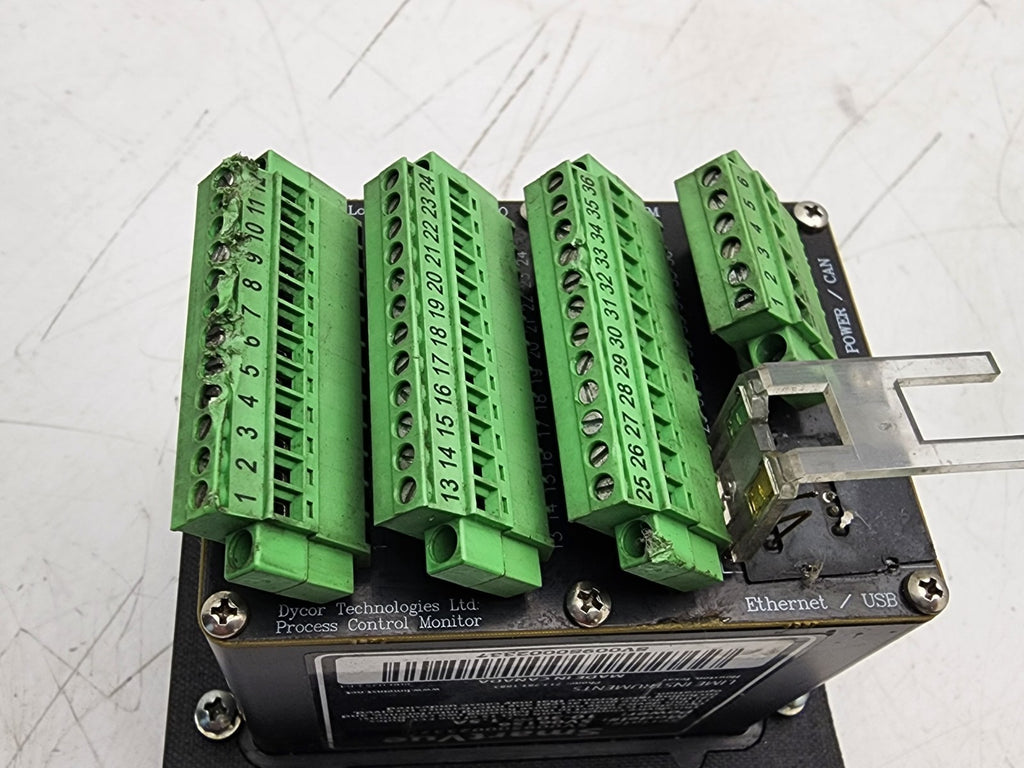 Dycor Lime SmartVue Process Monitor HMI 3.5" Touchscreen SV06156 parts/Repair