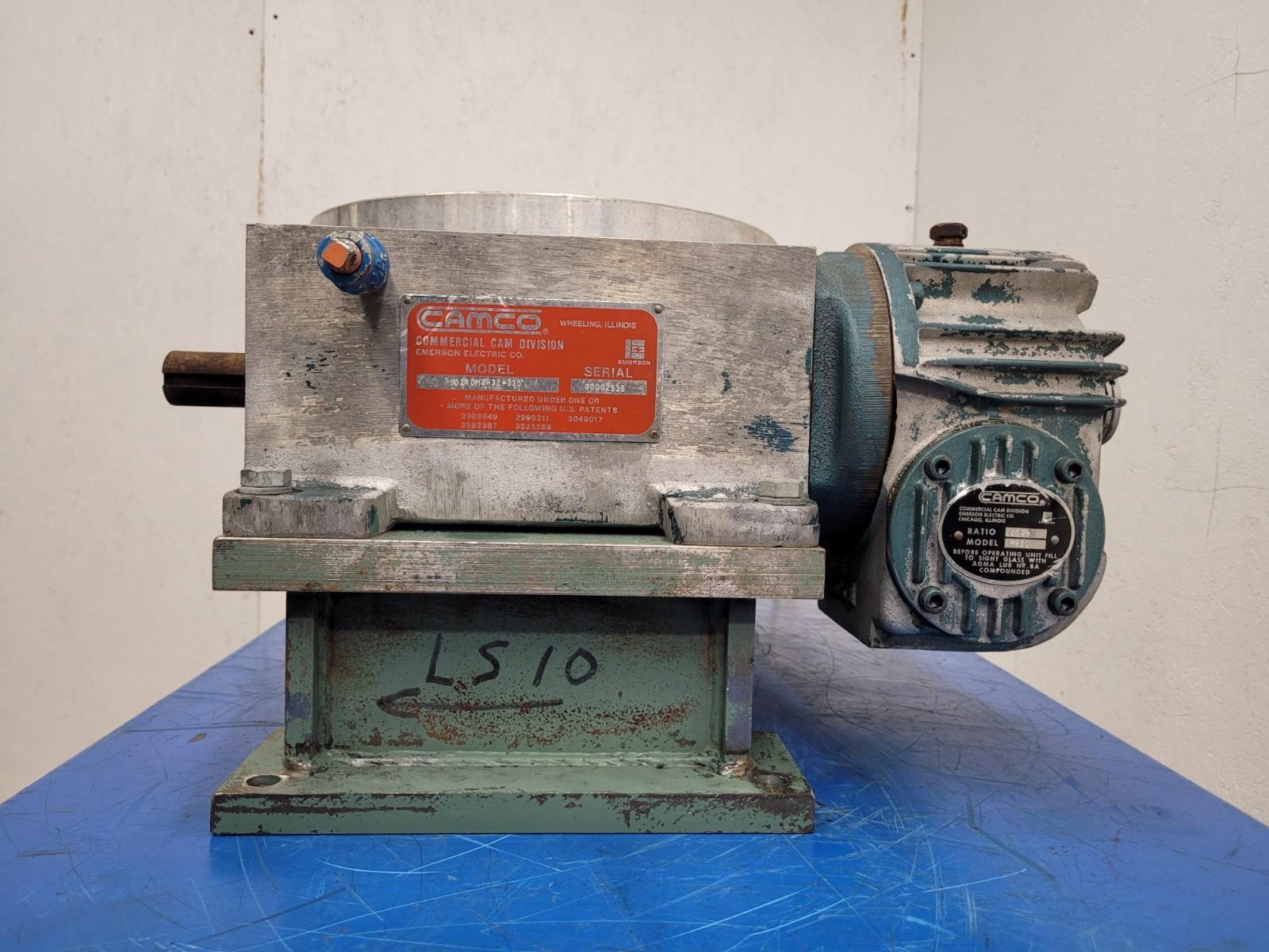 Camco Rotary Indexer 901RDM4H32-330 4 Stop 90° Rotation Per Station 90VDC Tested