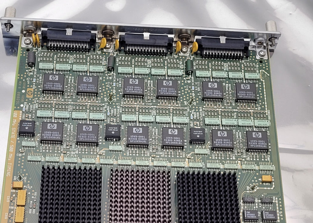 HP Agilent 16550A 100MHZ STATE 500 MHZ TIMING LOGIC ANALYZER MODULE 102CH