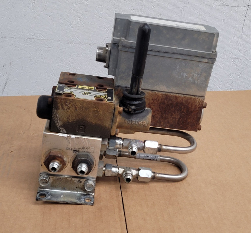 PARKER Hydraulic Proportional ISO Valve D1VL001CN  12VDC + Override Unit J