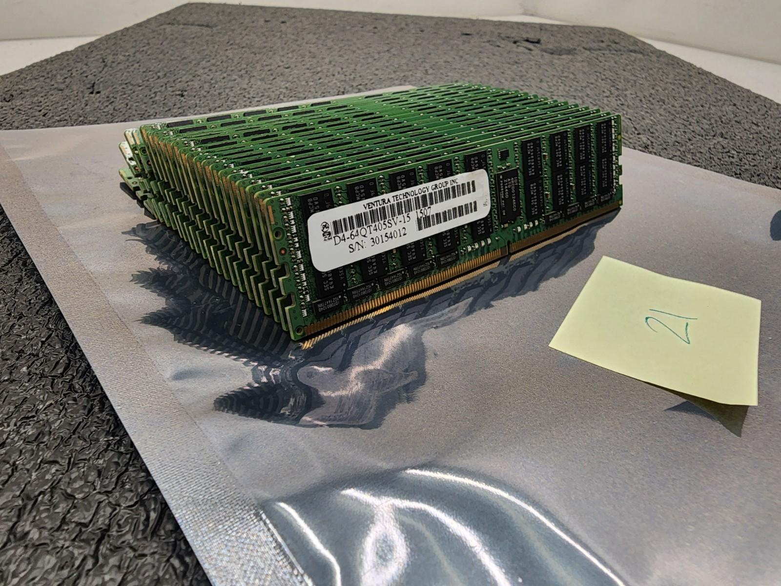 21x D4-64QT405SV-15 Ventura 32GB PC4-17000 DDR4 2133MHz Registered ECC CL15