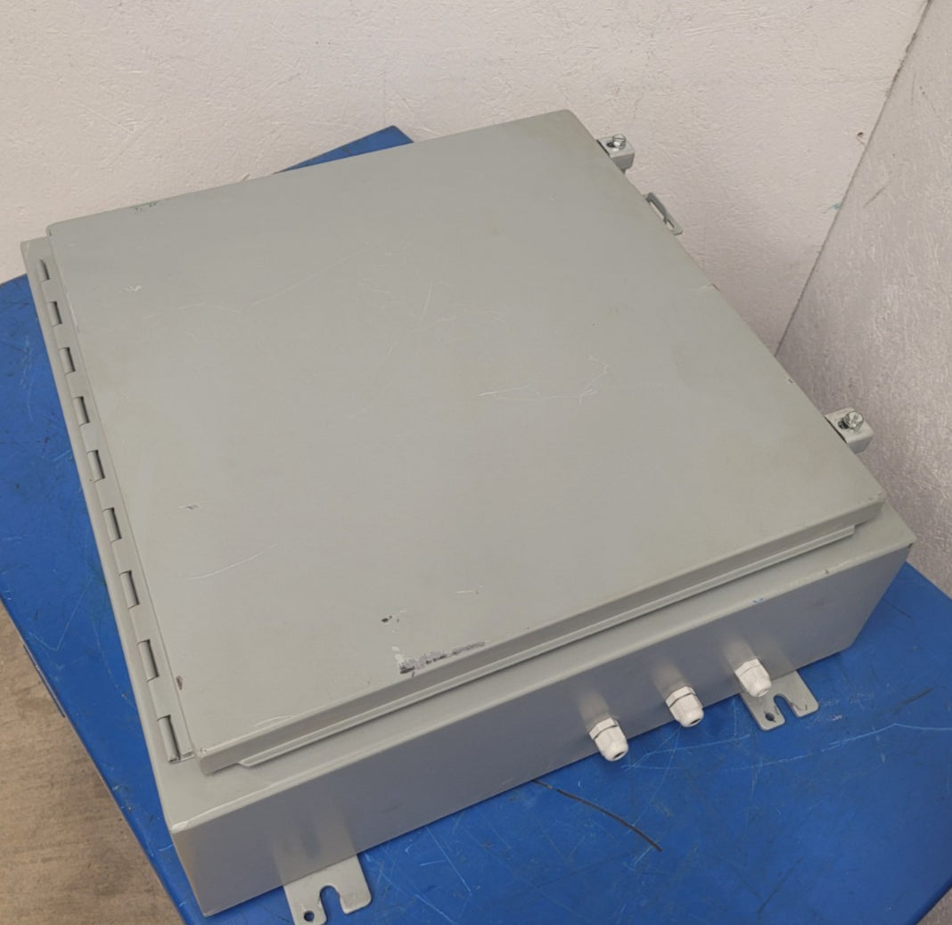 Hoffman Grey A202006LP Metallic Electical Panel Enclosure Waterproof 20x20x16"