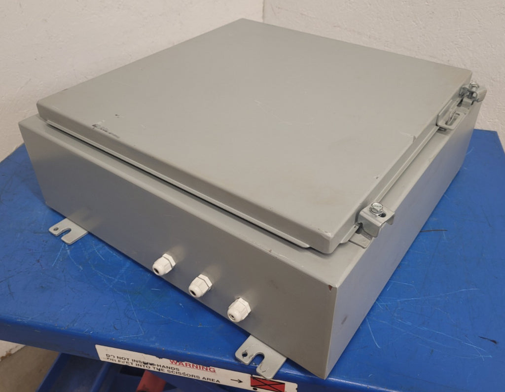 Hoffman Grey A202006LP Metallic Electical Panel Enclosure Waterproof 20x20x16"