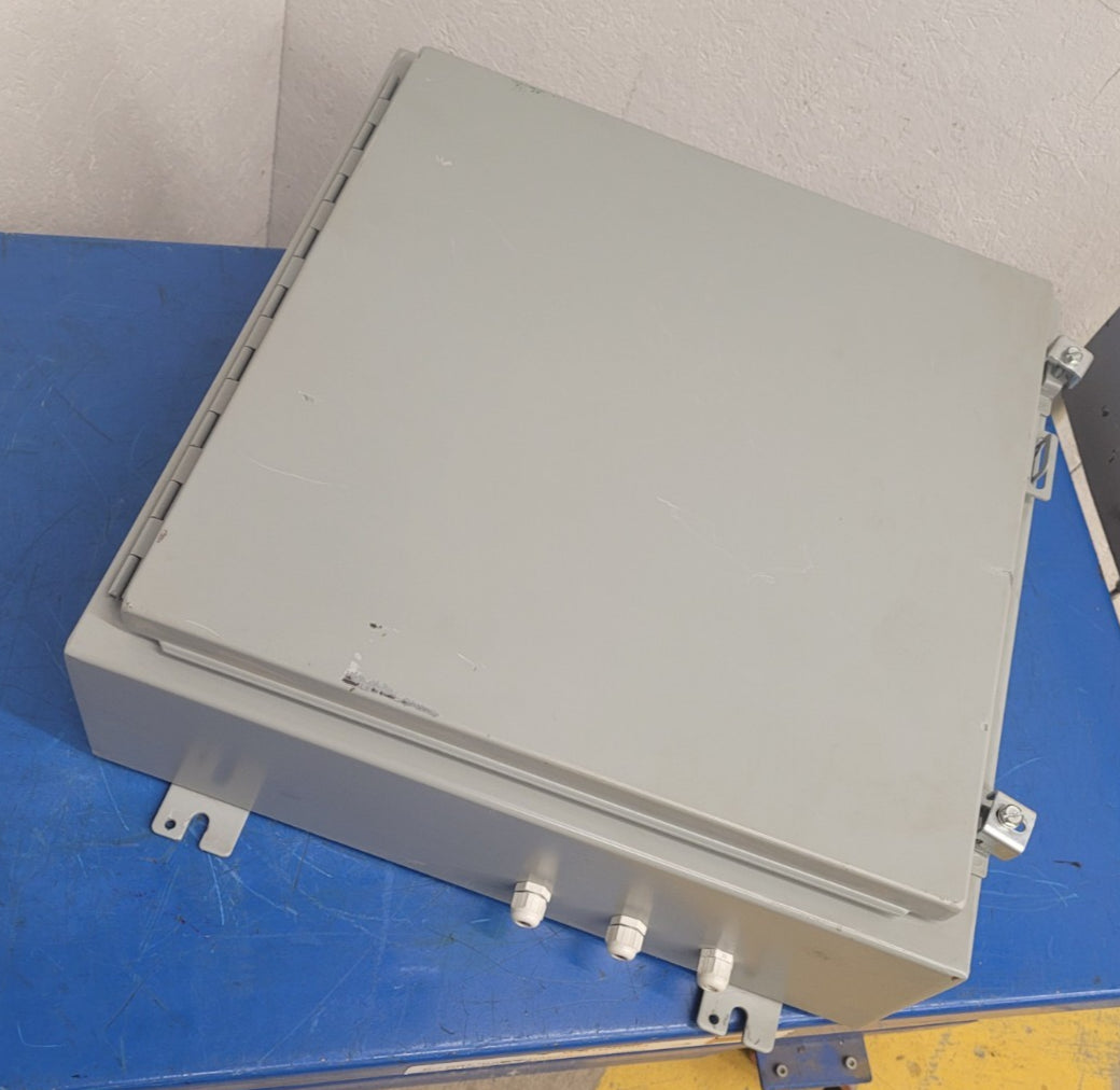 Hoffman Grey A202006LP Metallic Electical Panel Enclosure Waterproof 20x20x16"