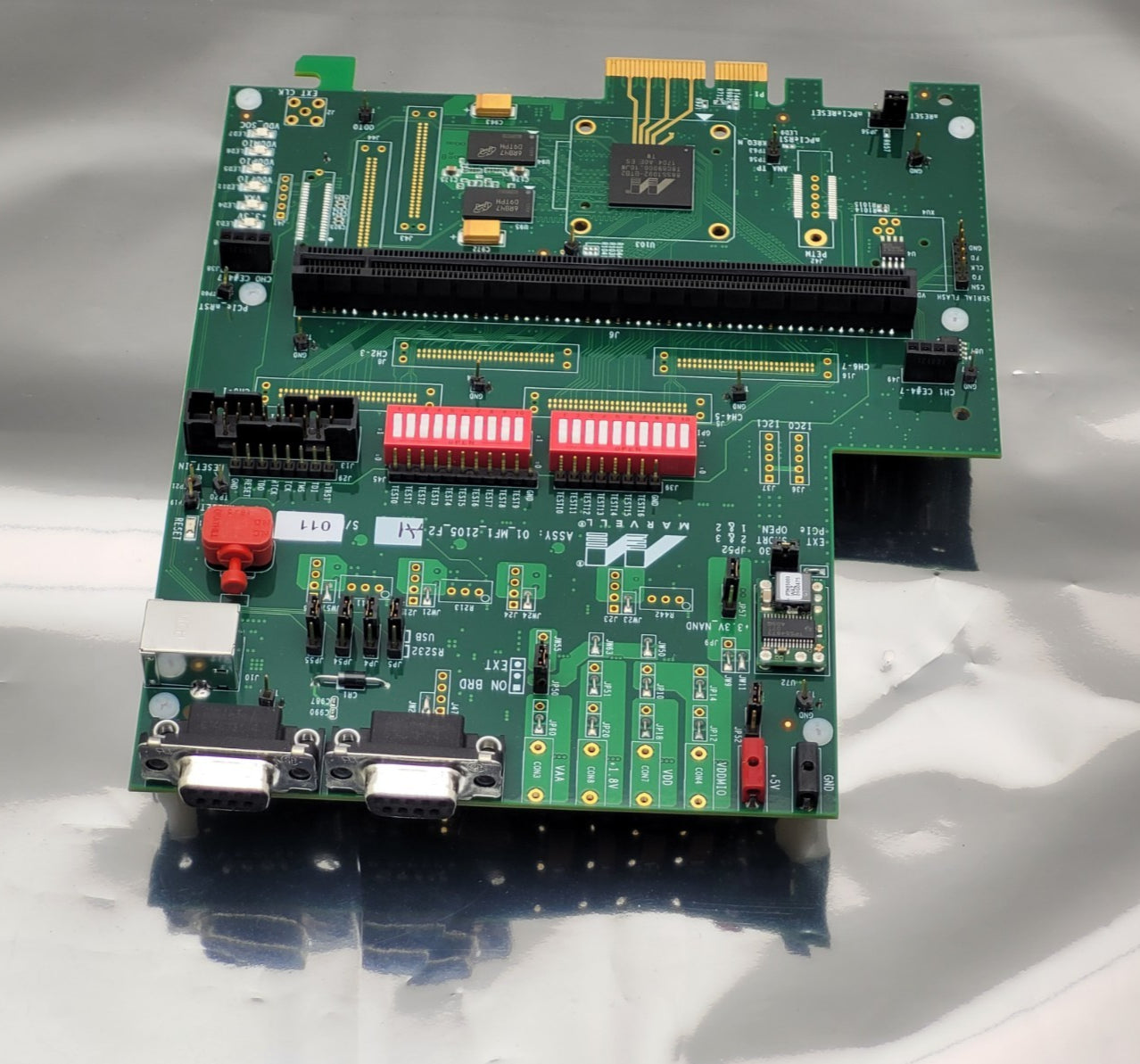 Marvell ASSY: 01_MF1-2105_F2 A1 PCIe Development Board UART USB 88SS1092-BTB2