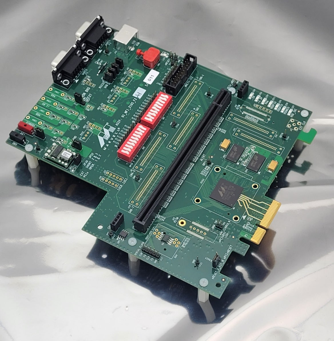 Marvell ASSY: 01_MF1-2105_F2 A1 PCIe Development Board UART USB 88SS1092-BTB2