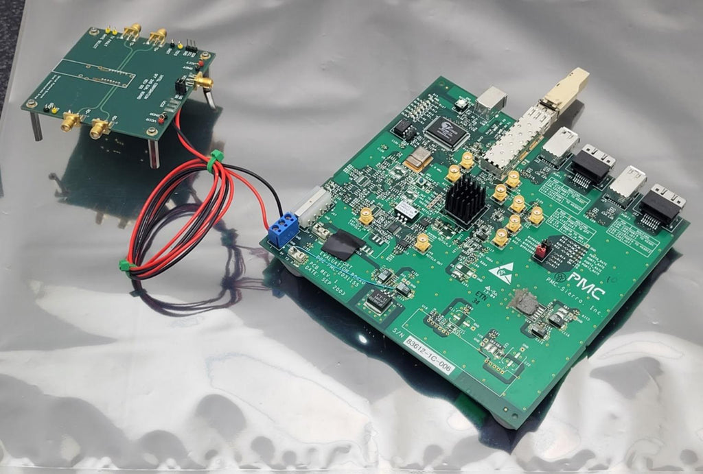 PMC Sierra PMC-2031155 PBC 4 Port Evaluation Board 2003 w/ Intel SFF 2x5 EVA